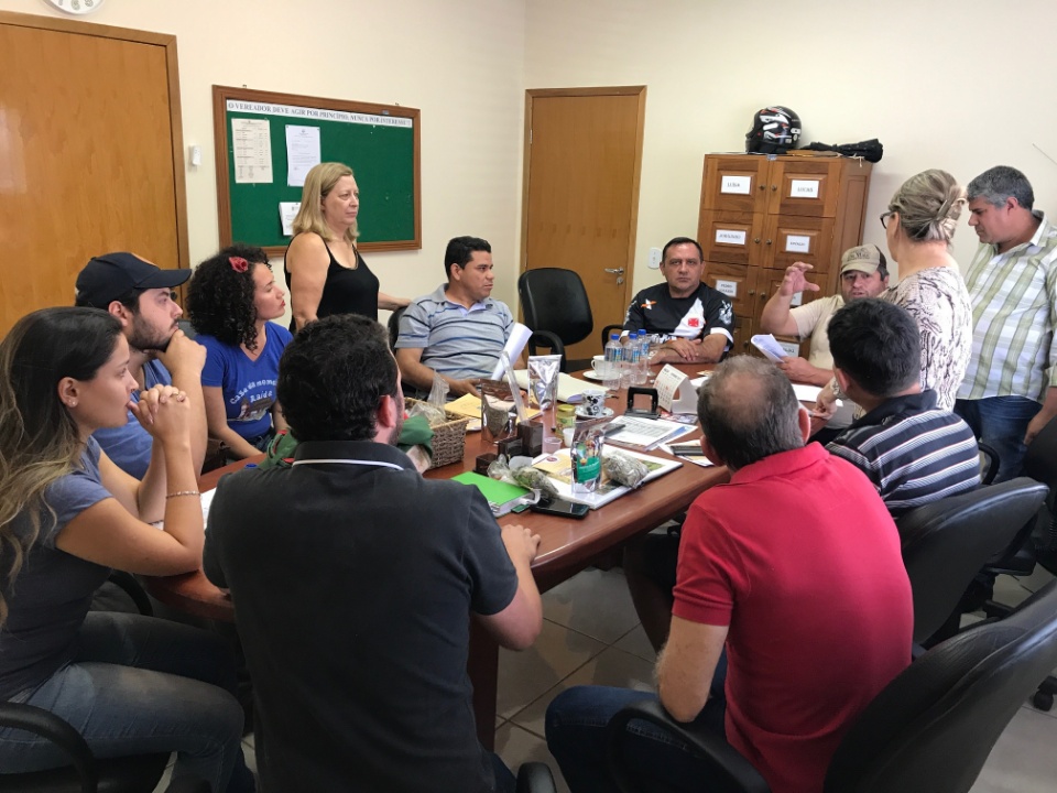 Vereadores participam da reunião das Comissões