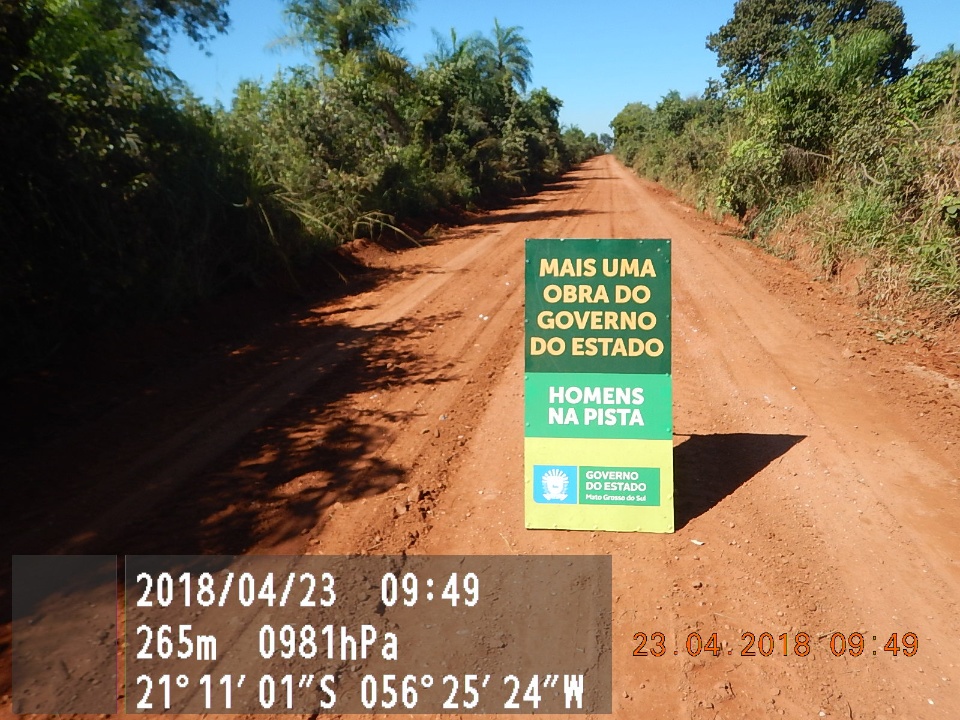 MS 382 é recuperada após o requerimento do Vereador Valdevino Vargas Ribeiro