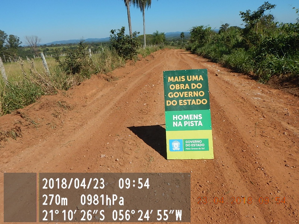 MS 382 é recuperada após o requerimento do Vereador Valdevino Vargas Ribeiro