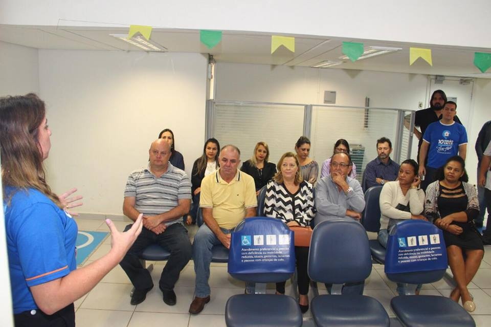 Vereadores marcam presença na comemoração de 05 anos da CAIXA em Bonito