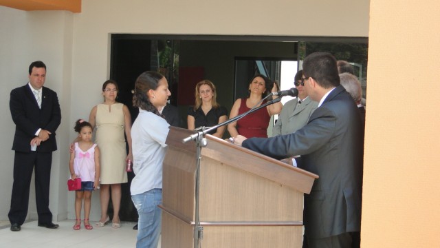 Autoridades participam da inauguração do novo Fórum de Bonito