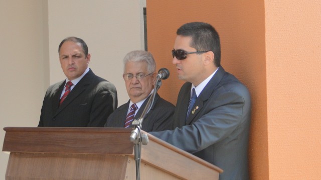 Autoridades participam da inauguração do novo Fórum de Bonito