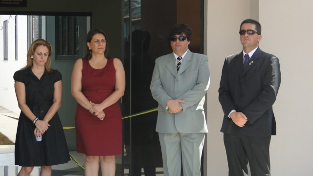 Autoridades participam da inauguração do novo Fórum de Bonito