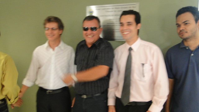 Autoridades participam da inauguração do novo Fórum de Bonito