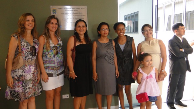Autoridades participam da inauguração do novo Fórum de Bonito