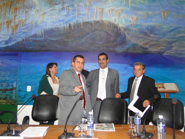 ABERTURA DA 3° SESSÃO LEGISLATIVA, COM A NOVA MESA DIRETORA.