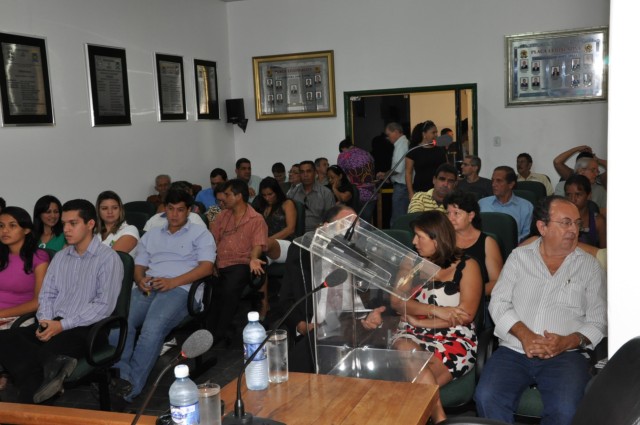 ABERTURA DA 3° SESSÃO LEGISLATIVA, COM A NOVA MESA DIRETORA.