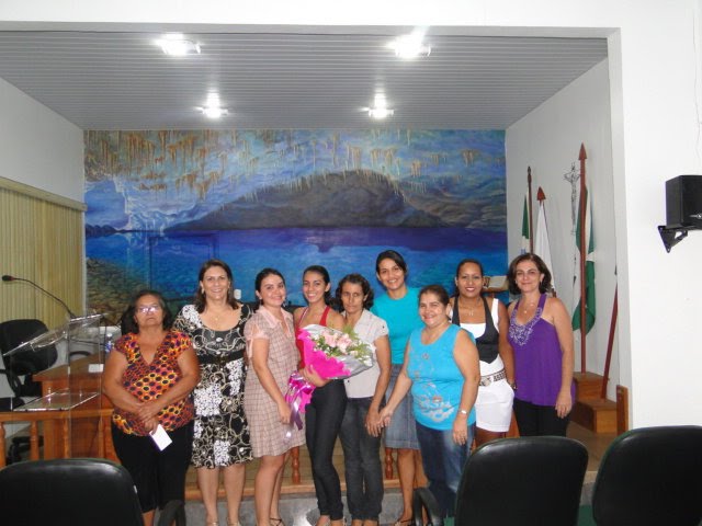 Vereadores fazem uma pequena homenagem ao "Dia Internacional da Mulher"