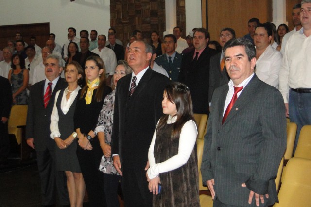 Entrega de título de Cidadão Bonitense.