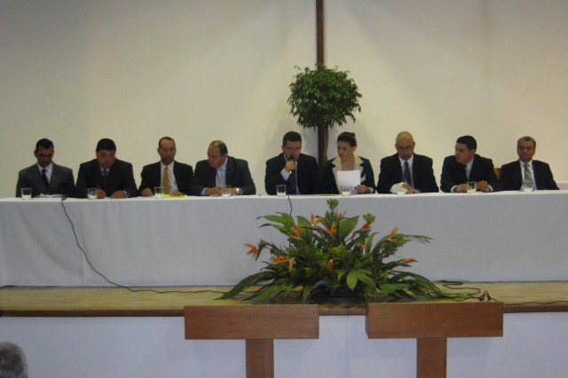 Entrega de título de Cidadão Bonitense.