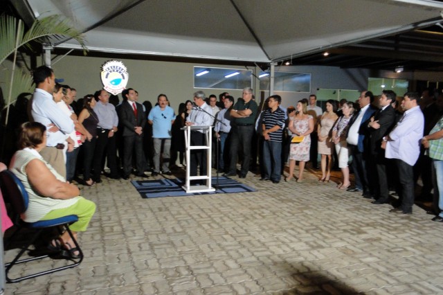 Vereadores participam de inaugurações.