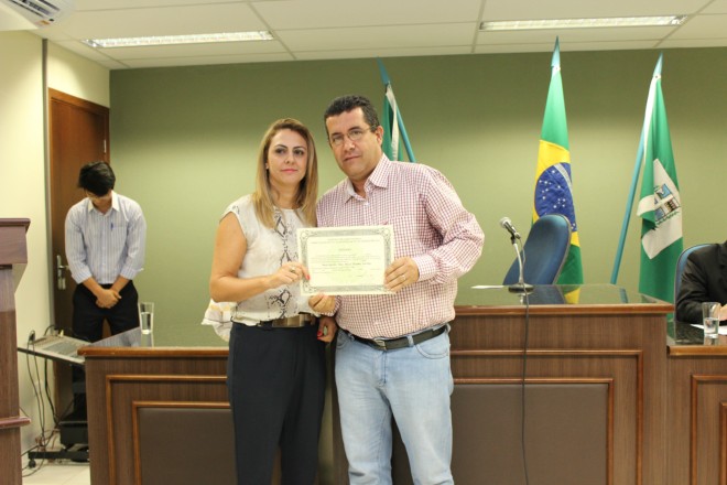 Vereadores são diplomados em Bonito.